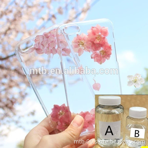 Real Dry Flower Flexible Epoxy Resin Adhesive AB Glue for Phone Case Coating